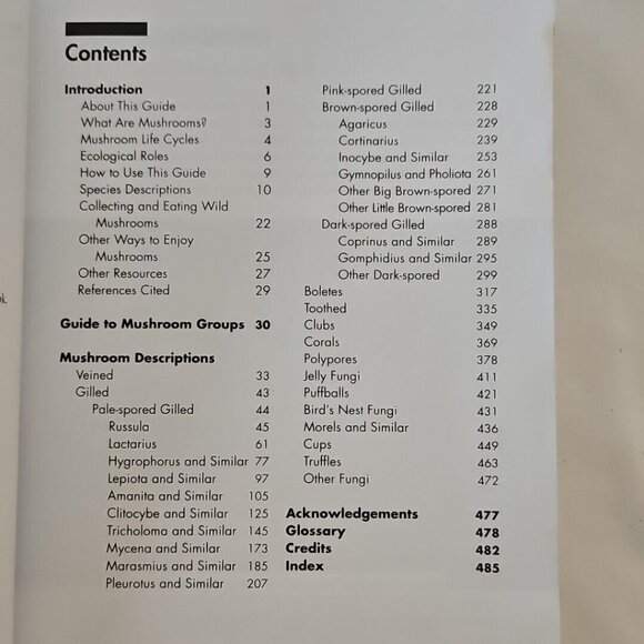 Mushrooms of British Columbia Field Guide Identification Handbook MacKinnon Andy - Picture 8 of 16